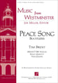 Peace Song SSAATTBB choral sheet music cover